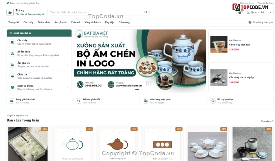 bán,uống trà,bán dụng cụ